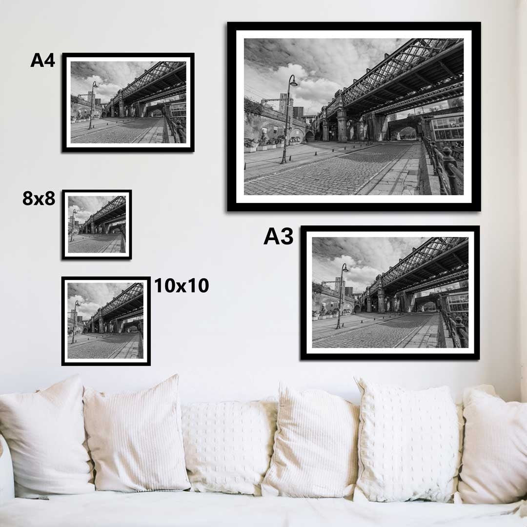Black and White Manchester Urban Industrial Architecture Print, Contemporary Modern Photography, Print Art, Wall Decor, Living Room Art