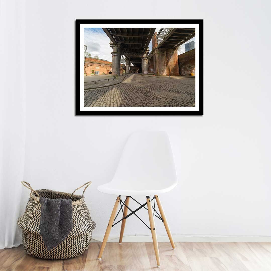 Manchester Urban Industrial Architecture Print, Contemporary Modern Photography, Print Art, Wall Decor, Living Room Art
