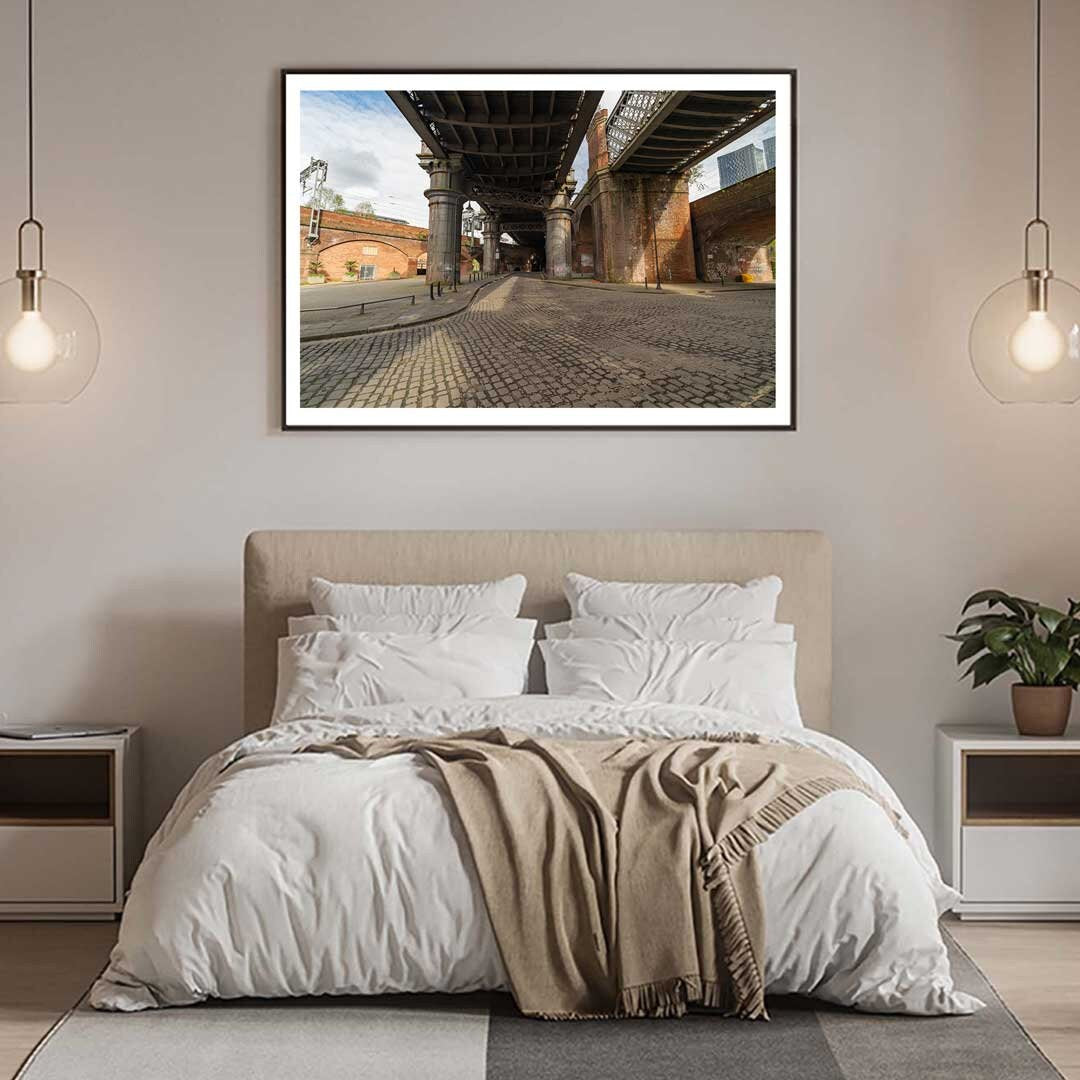 Manchester Urban Industrial Architecture Print, Contemporary Modern Photography, Print Art, Wall Decor, Living Room Art