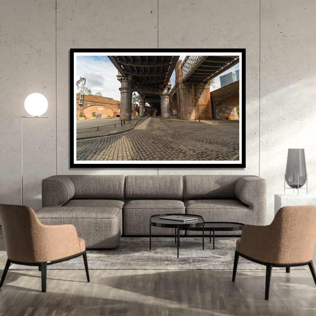 Manchester Urban Industrial Architecture Print, Contemporary Modern Photography, Print Art, Wall Decor, Living Room Art