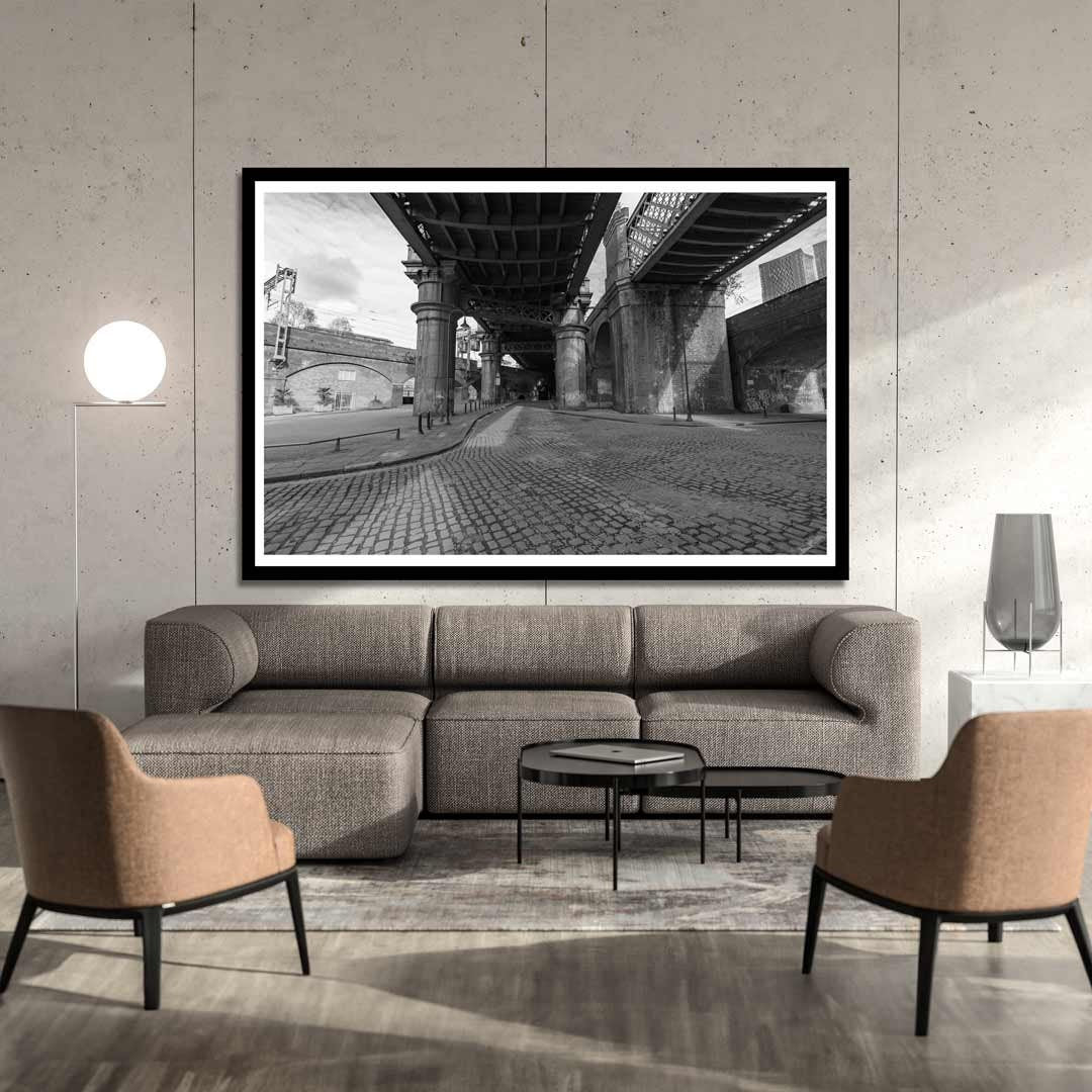 Black and White Manchester Urban Industrial Architecture Print, Contemporary Modern Photography, Print Art, Wall Decor, Living Room Art
