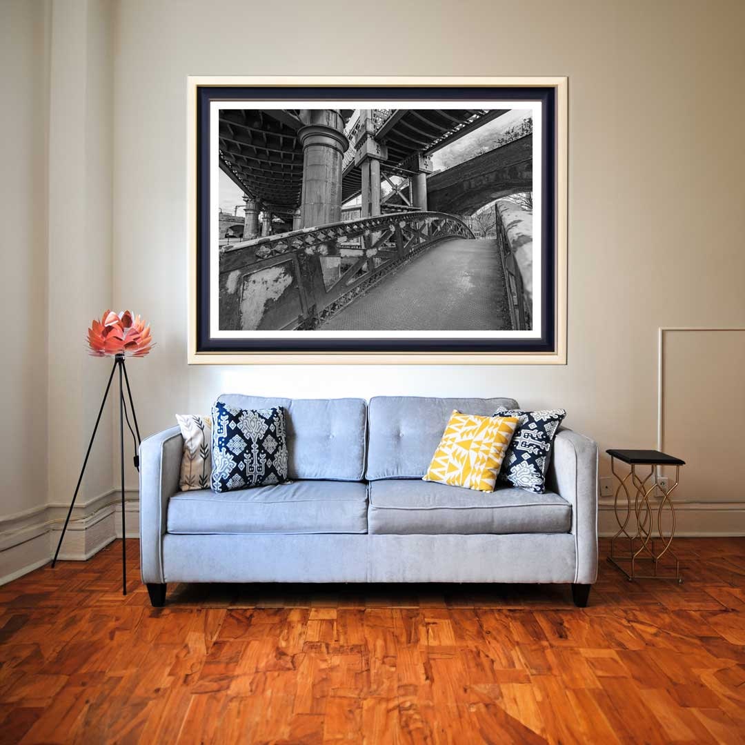 Black and White Manchester Urban Industrial Architecture Print, Contemporary Modern Photography, Print Art, Wall Decor, Living Room Art