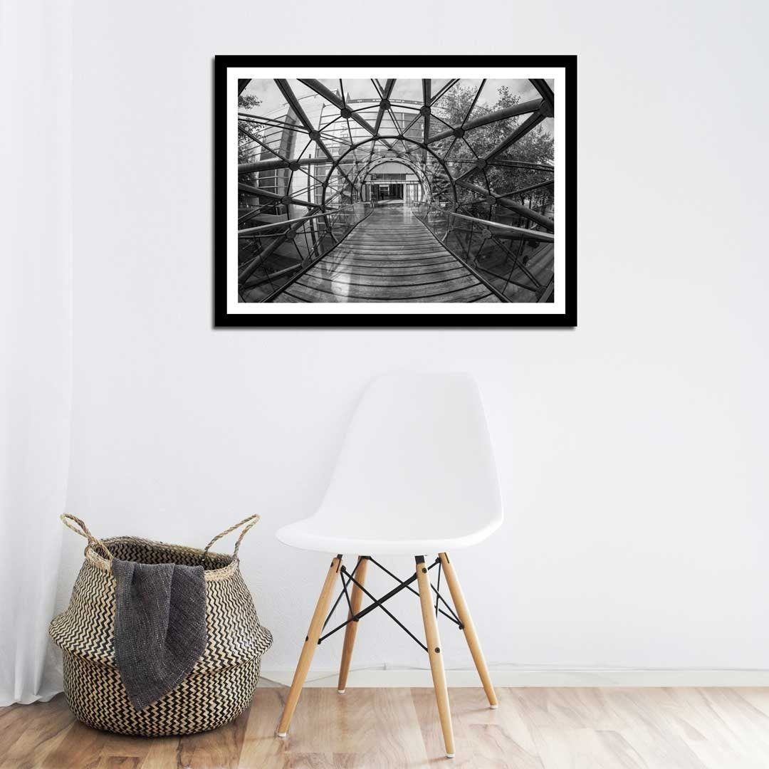 Black and White Manchester, Urban Industrial Architecture Print, Unframed, Print Art, Wall Decor, Contemporary, Modern Photography