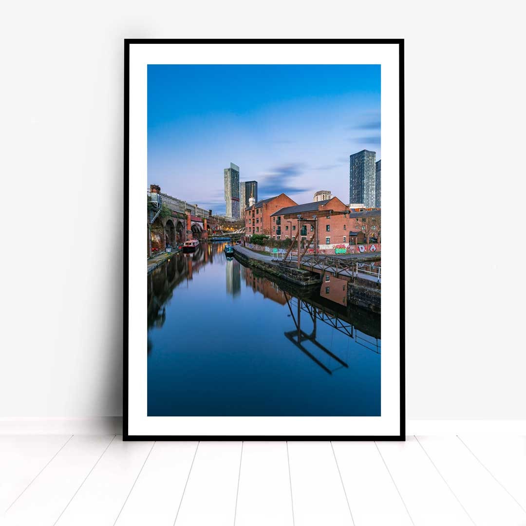 Manchester Castlefield Contemporary Modern Photography, Urban Industrial Architecture Print, Unframed, Print Art, Wall Decor,