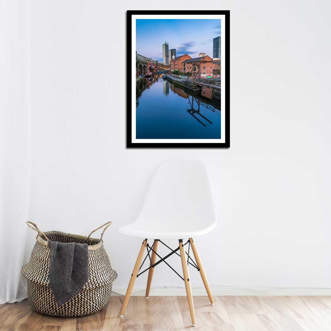 Manchester Castlefield Contemporary Modern Photography, Urban Industrial Architecture Print, Unframed, Print Art, Wall Decor,