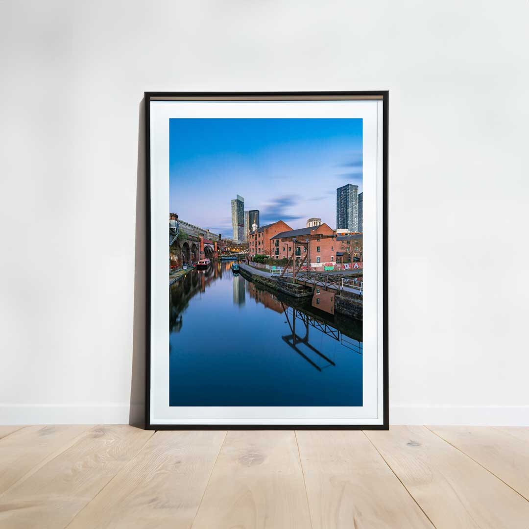 Manchester Castlefield Contemporary Modern Photography, Urban Industrial Architecture Print, Unframed, Print Art, Wall Decor,