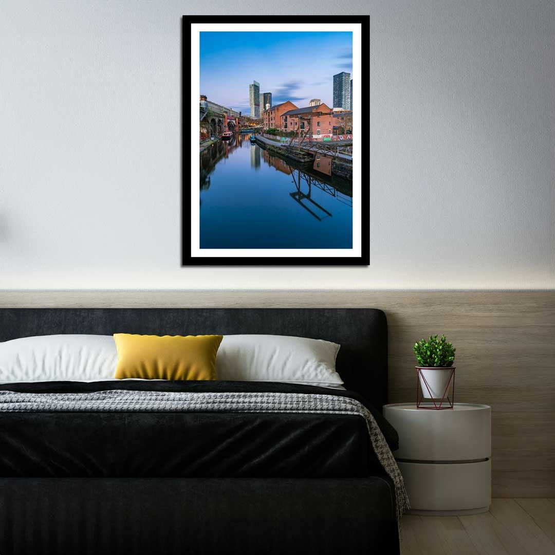 Manchester Castlefield Contemporary Modern Photography, Urban Industrial Architecture Print, Unframed, Print Art, Wall Decor,