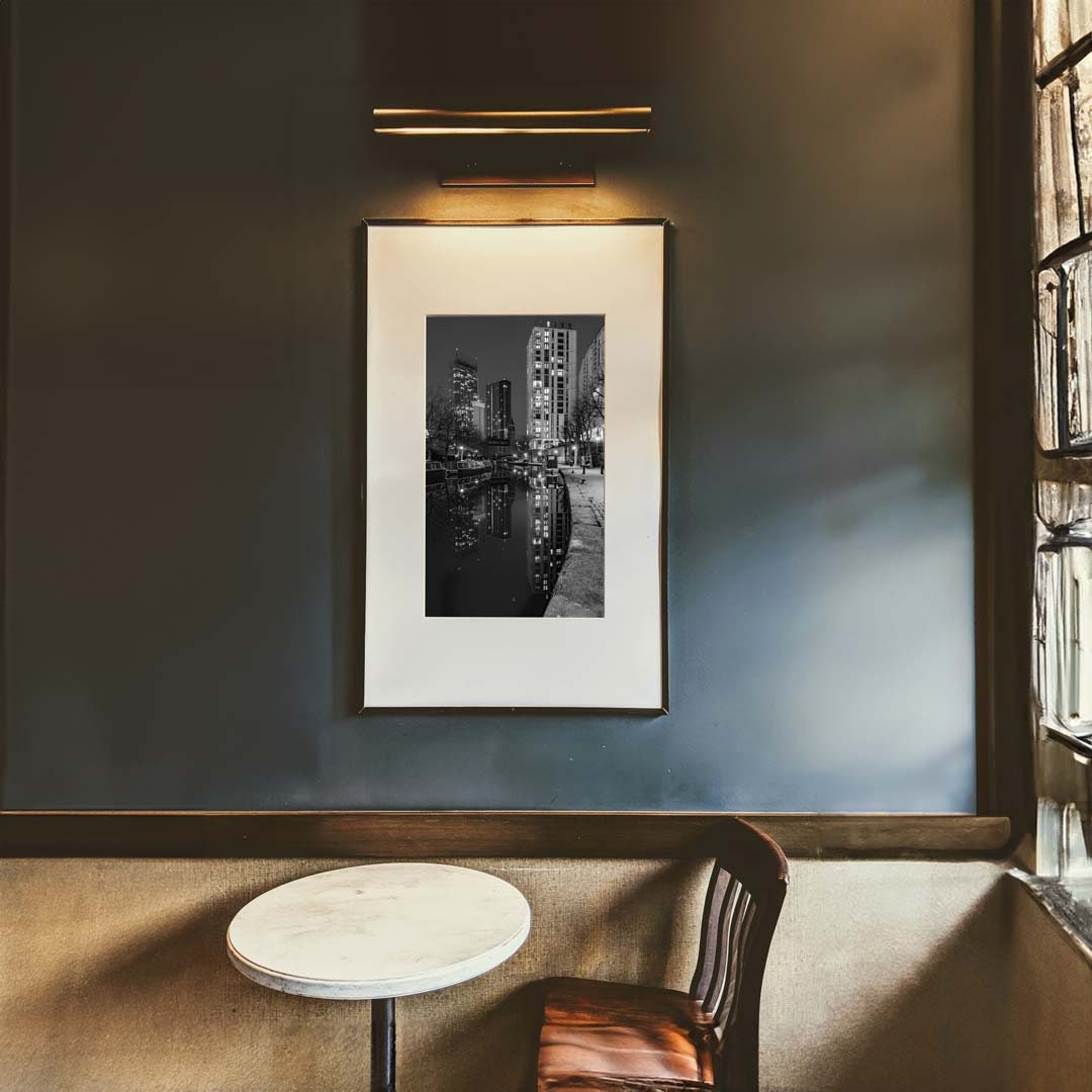 Black and White Manchester Urban Industrial Architecture Print, Contemporary Modern Photography, Unframed, Print Art, Living Room Art