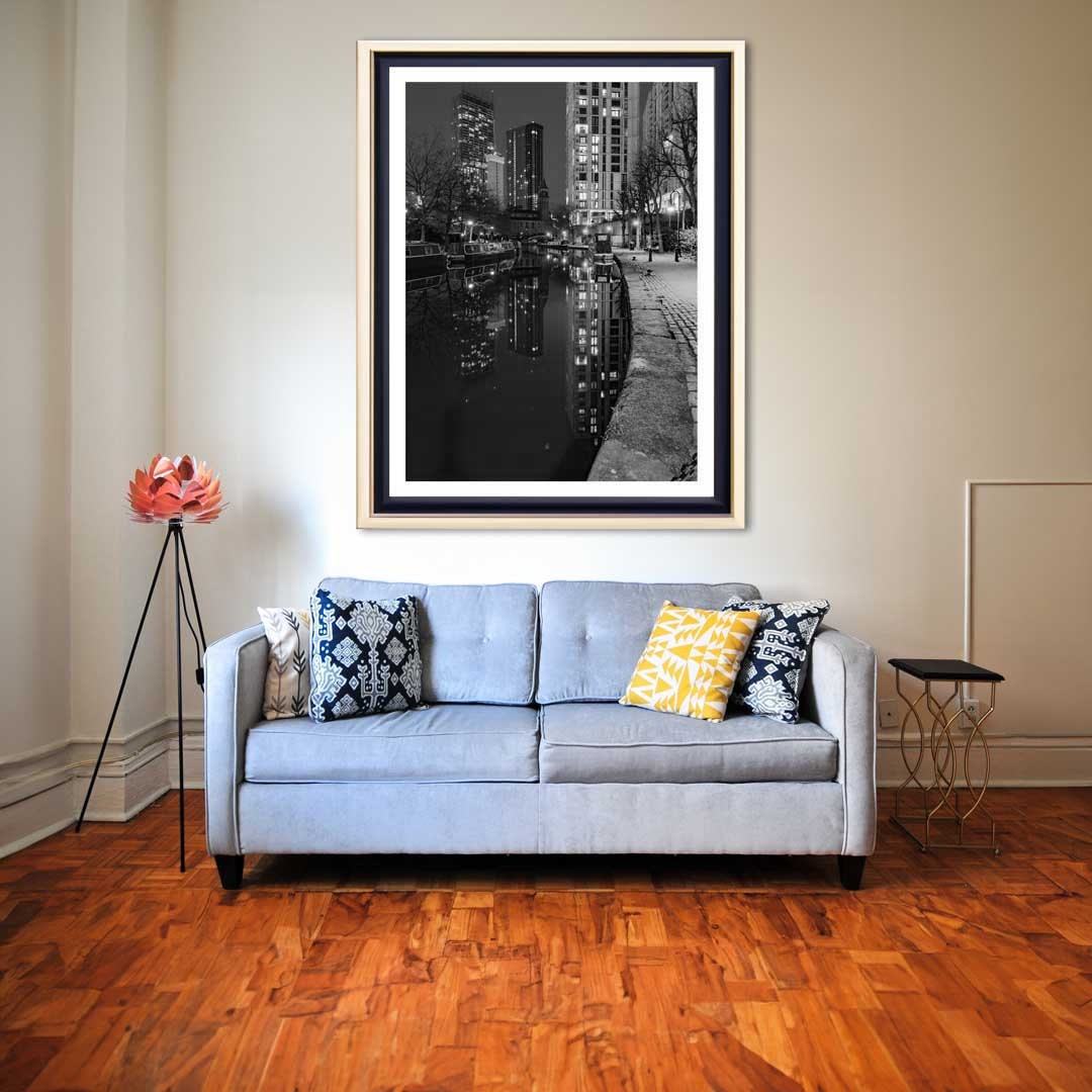 Black and White Manchester Urban Industrial Architecture Print, Contemporary Modern Photography, Unframed, Print Art, Living Room Art