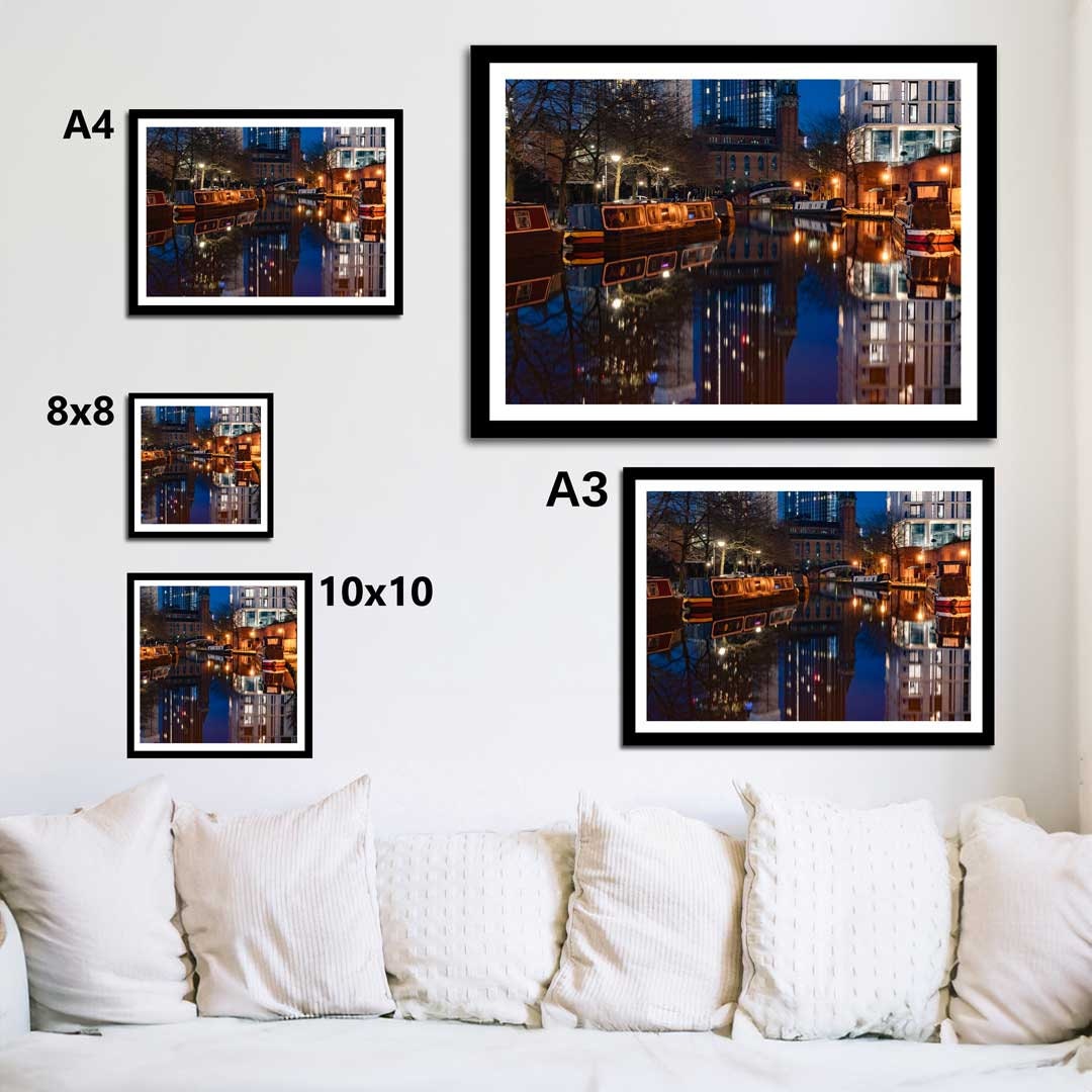 Manchester Urban Industrial Architecture Print, Contemporary Modern Photography, Unframed, Print Art, Wall Decor, Living Room Art