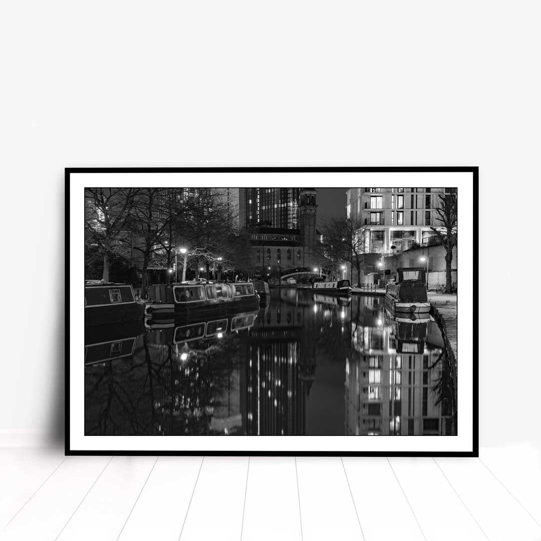 Black and White Manchester Urban Industrial Architecture Print, Contemporary Modern Photography, Unframed, Wall Decor, Living Room Art