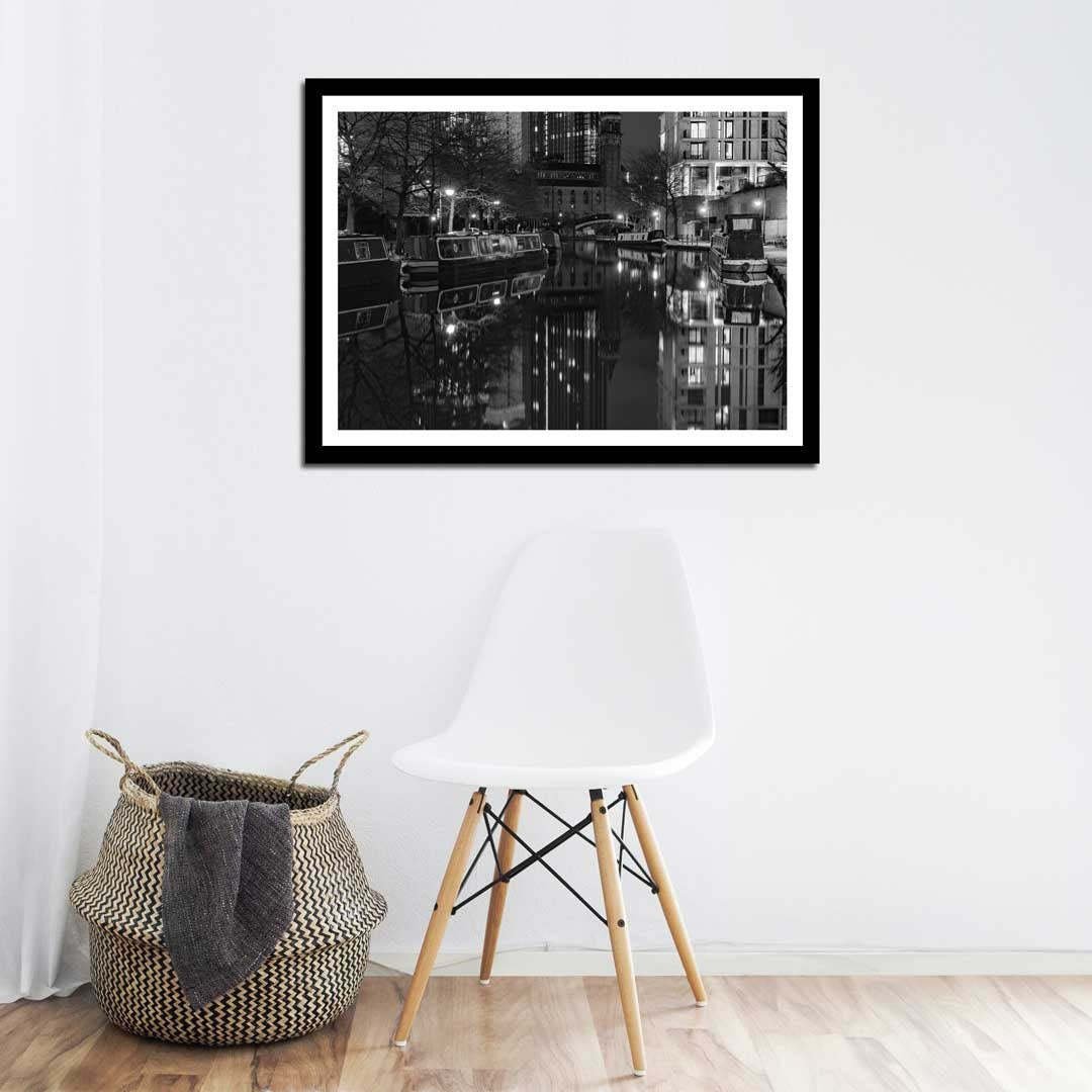 Black and White Manchester Urban Industrial Architecture Print, Contemporary Modern Photography, Unframed, Wall Decor, Living Room Art