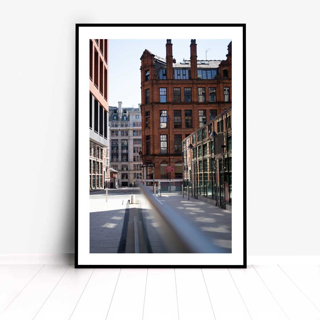 Manchester Urban Industrial Architecture Print, Contemporary Modern Photography, Unframed, Print Art, Wall Decor, Living Room Art