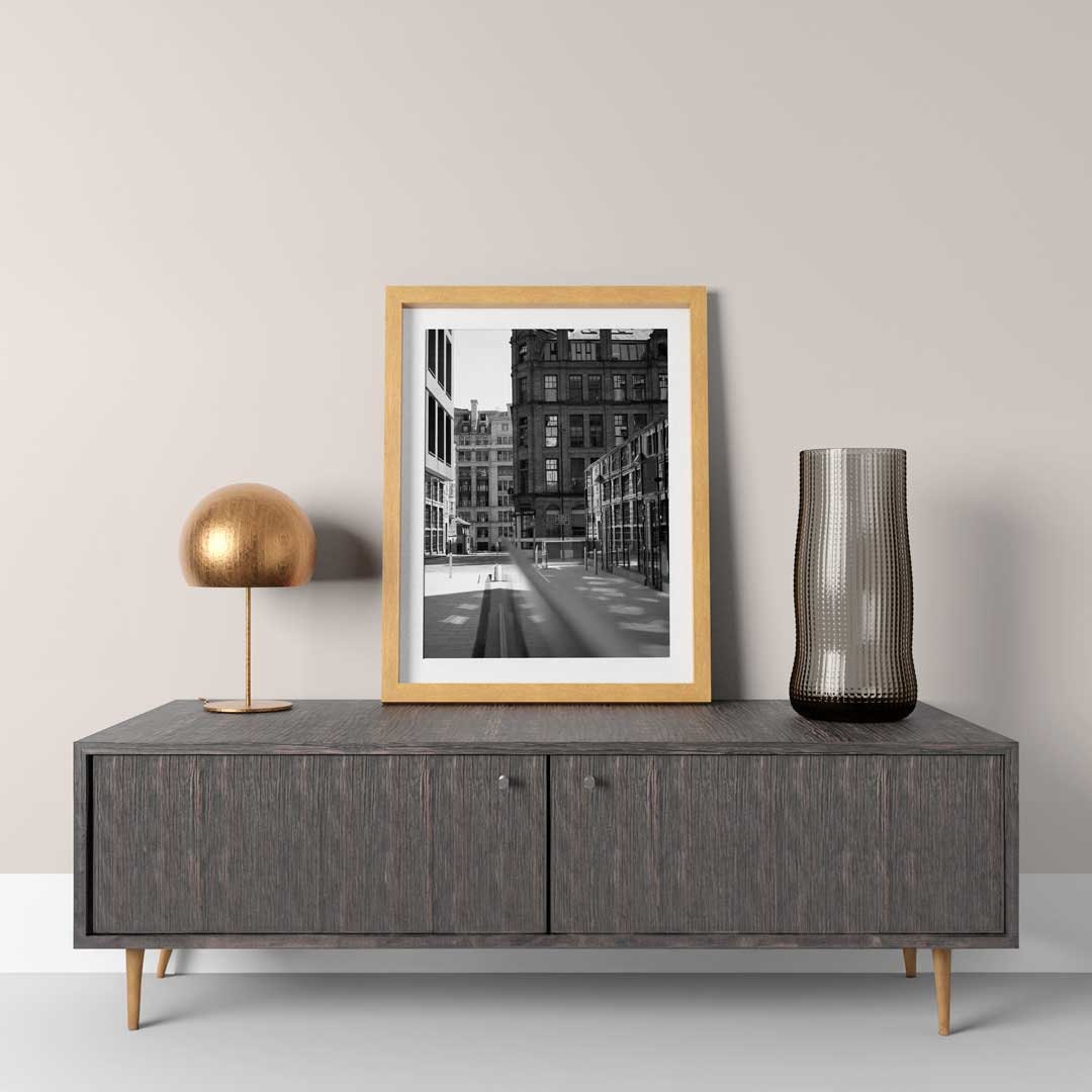 Black and White Manchester Urban Industrial Architecture Print, Contemporary Modern Photography, Print Art, Wall Decor, Living Room Art