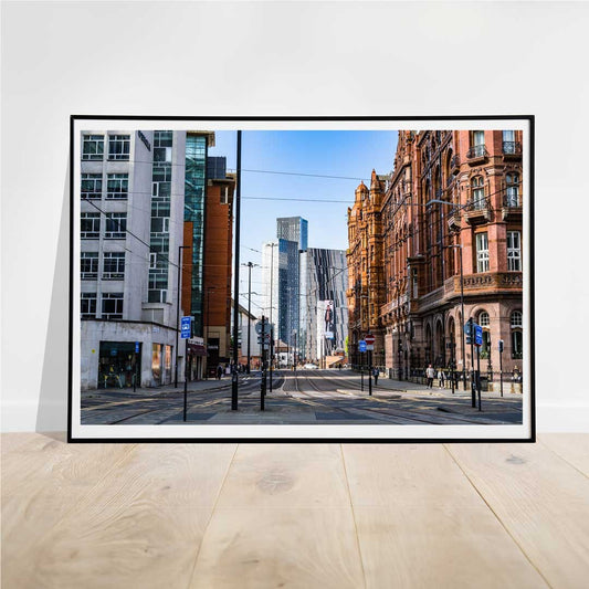 Manchester Urban Industrial Architecture Print, Contemporary Modern Photography, Unframed, Print Art, Wall Decor, Living Room Art
