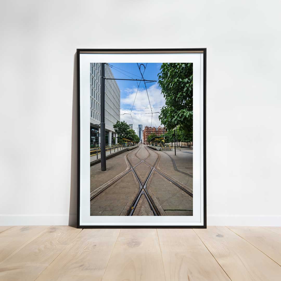 Manchester Urban Industrial Architecture Print, Contemporary Modern Photography, Unframed, Print Art, Wall Decor, Living Room Art