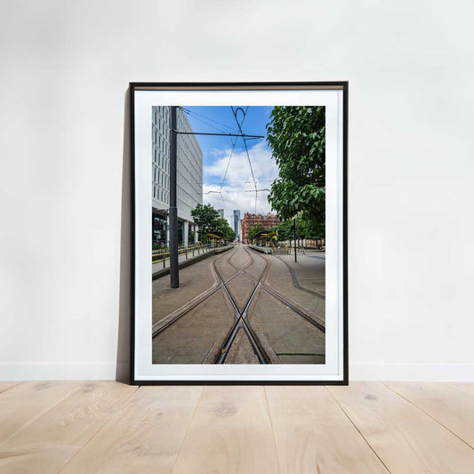 Manchester Urban Industrial Architecture Print, Contemporary Modern Photography, Unframed, Print Art, Wall Decor, Living Room Art