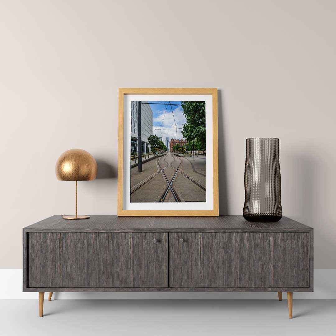 Manchester Urban Industrial Architecture Print, Contemporary Modern Photography, Unframed, Print Art, Wall Decor, Living Room Art