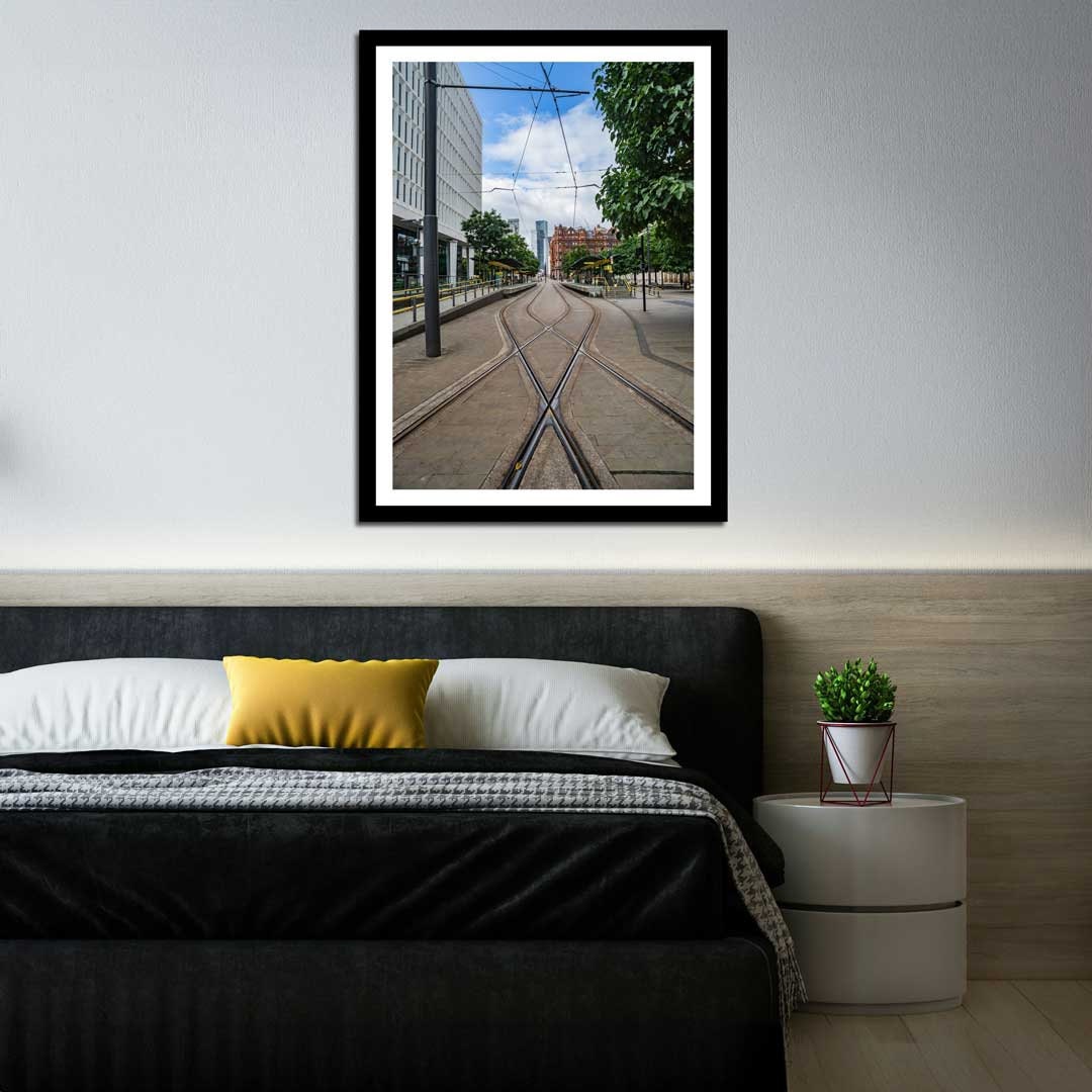 Manchester Urban Industrial Architecture Print, Contemporary Modern Photography, Unframed, Print Art, Wall Decor, Living Room Art