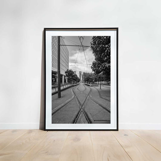 Black and White Manchester Urban Industrial Architecture Print, Contemporary Modern Photography, Print Art, Wall Decor, Living Room Art