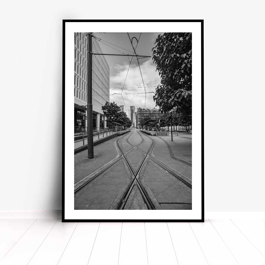 Black and White Manchester Urban Industrial Architecture Print, Contemporary Modern Photography, Print Art, Wall Decor, Living Room Art