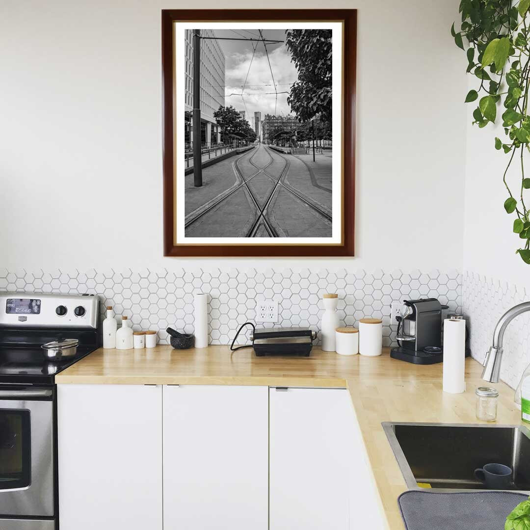 Black and White Manchester Urban Industrial Architecture Print, Contemporary Modern Photography, Print Art, Wall Decor, Living Room Art