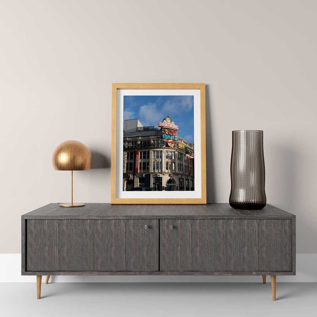 Manchester Urban Industrial Architecture Print, Contemporary Modern Photography, Printworks, Print Art, Wall Decor, Living Room Art