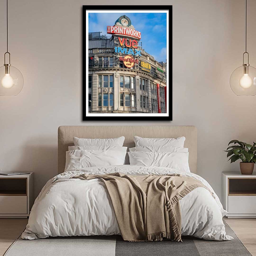 Manchester Urban Industrial Architecture Print, Contemporary Modern Photography, Printworks, Print Art, Wall Decor, Living Room Art