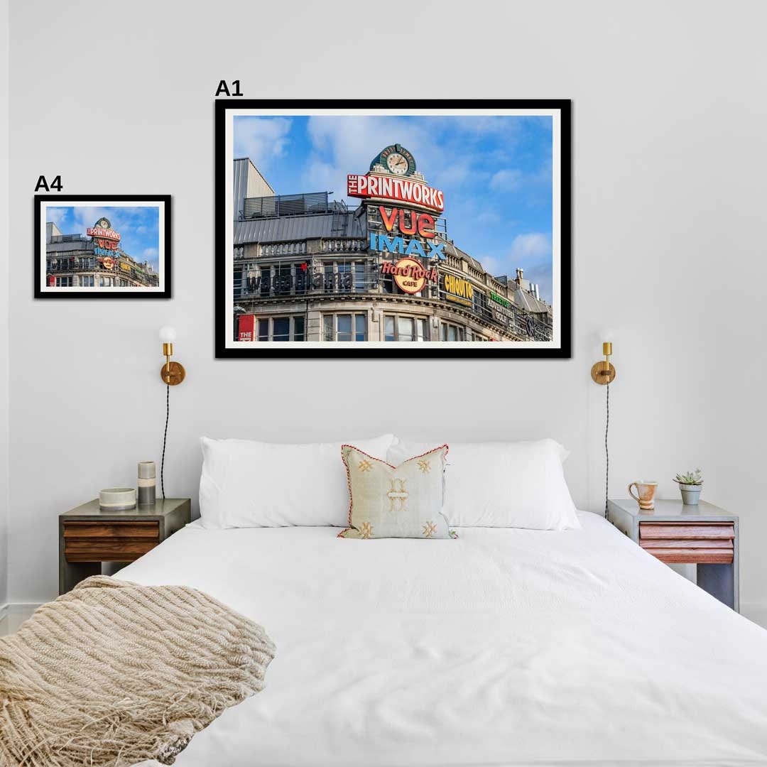 Manchester Urban Industrial Architecture Print, Contemporary Modern Photography, Printworks, Print Art, Wall Decor, Living Room Art