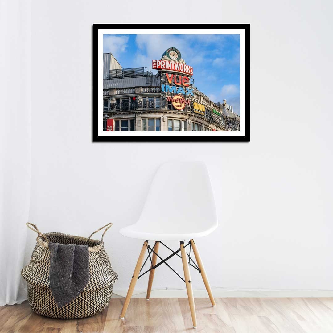 Manchester Urban Industrial Architecture Print, Contemporary Modern Photography, Printworks, Print Art, Wall Decor, Living Room Art
