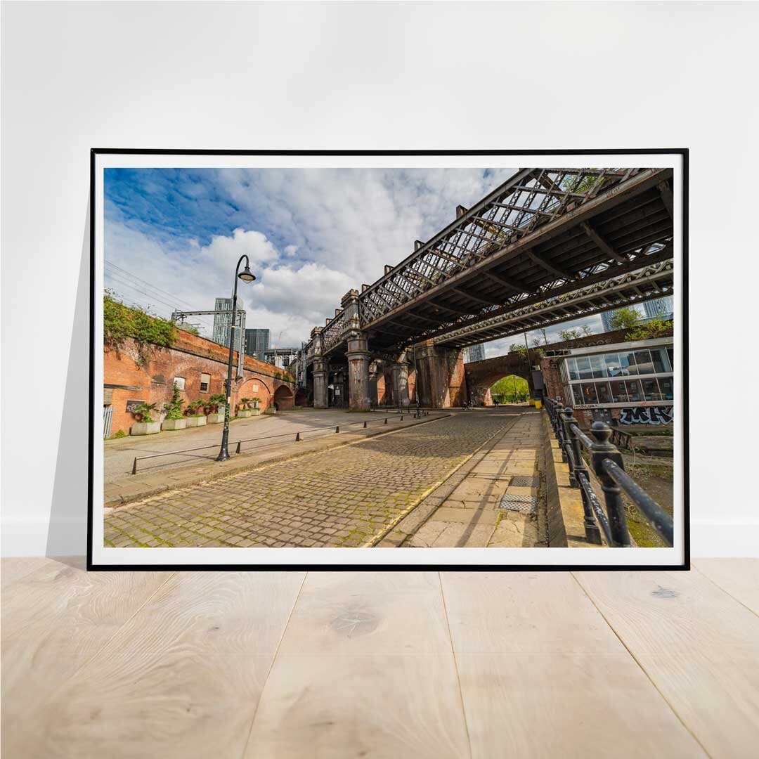Manchester Urban Industrial Architecture Print, Contemporary Modern Photography, Print Art, Wall Decor, Living Room Art