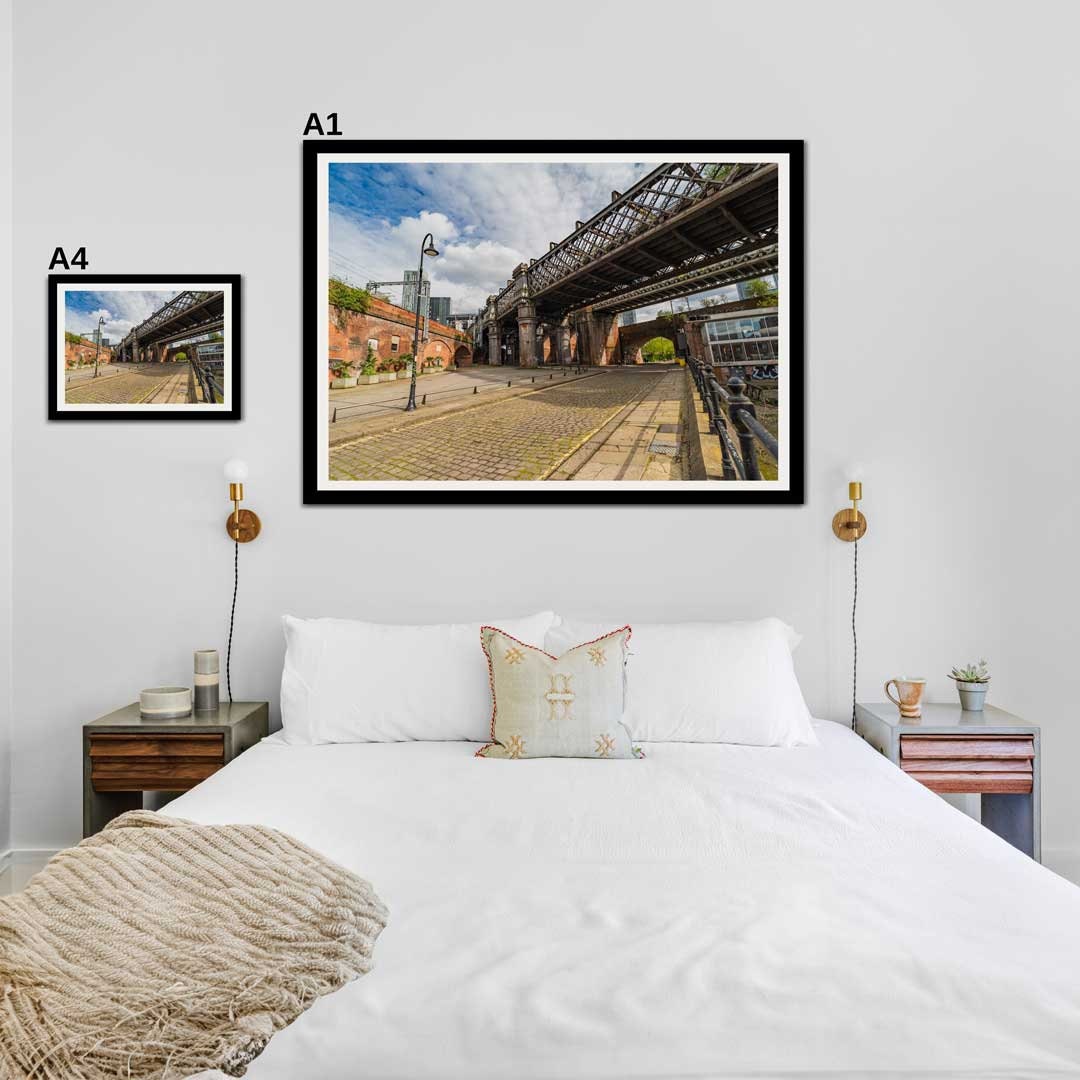 Manchester Urban Industrial Architecture Print, Contemporary Modern Photography, Print Art, Wall Decor, Living Room Art