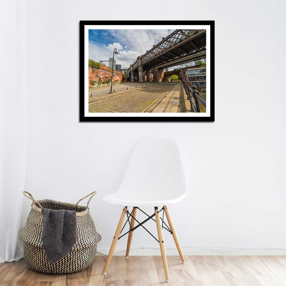 Manchester Urban Industrial Architecture Print, Contemporary Modern Photography, Print Art, Wall Decor, Living Room Art