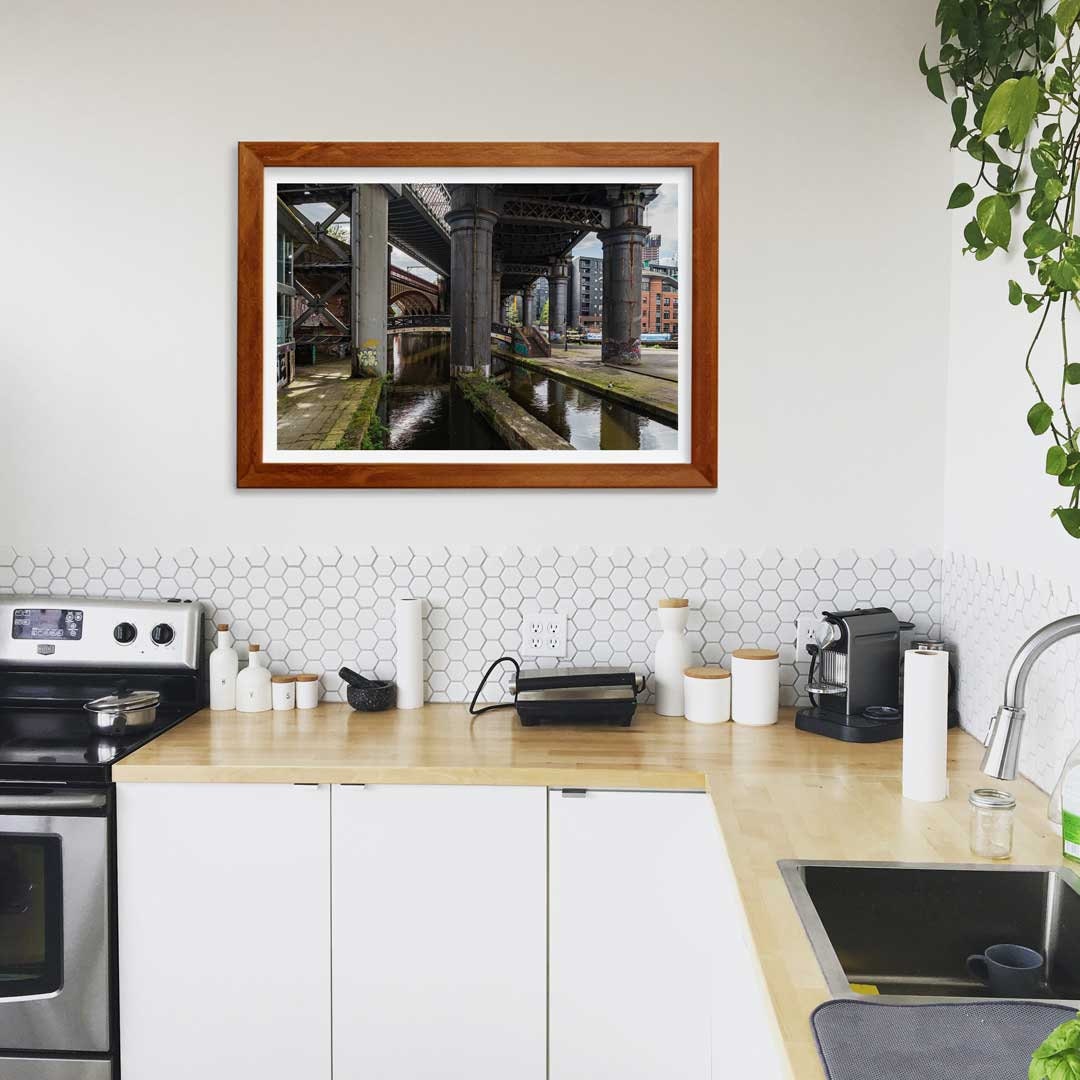 Manchester Urban Industrial Architecture Print, Contemporary Modern Photography, Print Art, Wall Decor, Living Room Art