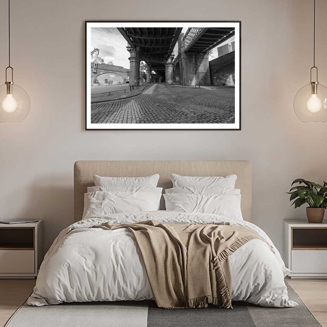 Black and White Manchester Urban Industrial Architecture Print, Contemporary Modern Photography, Print Art, Wall Decor, Living Room Art
