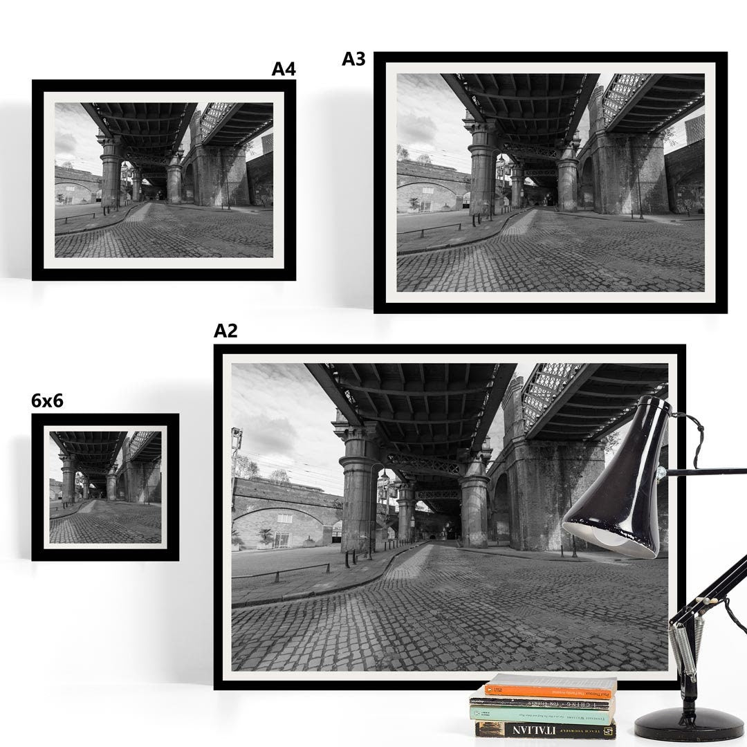 Black and White Manchester Urban Industrial Architecture Print, Contemporary Modern Photography, Print Art, Wall Decor, Living Room Art