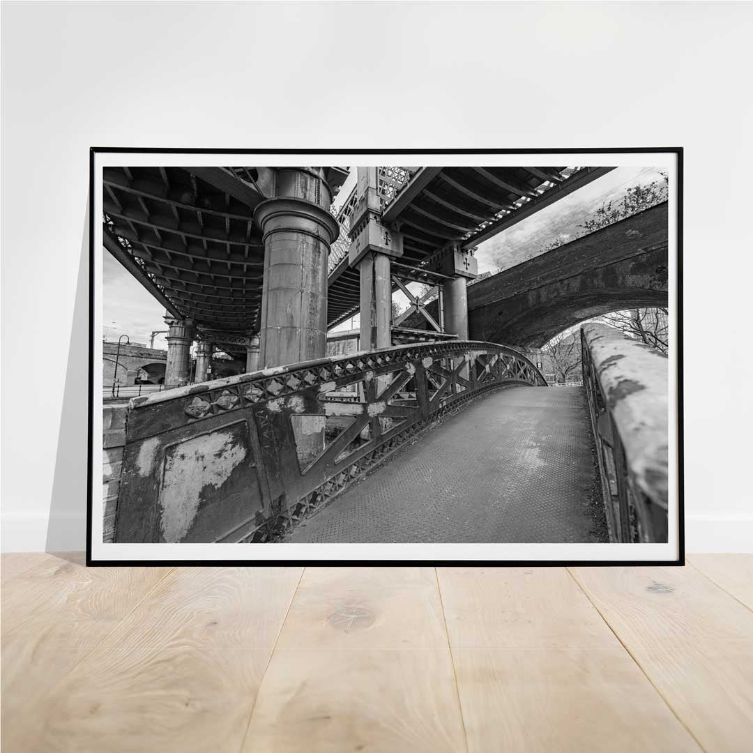 Black and White Manchester Urban Industrial Architecture Print, Contemporary Modern Photography, Print Art, Wall Decor, Living Room Art