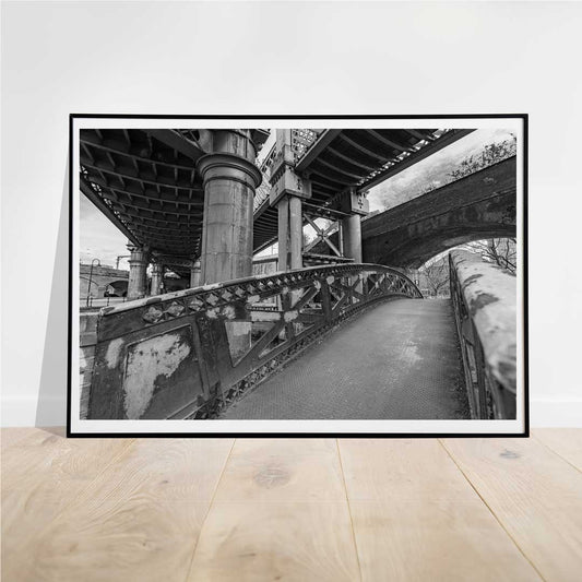 Black and White Manchester Urban Industrial Architecture Print, Contemporary Modern Photography, Print Art, Wall Decor, Living Room Art