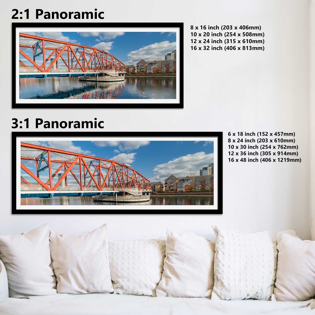 Detroit Bridge Salford Quays Manchester, Media City, Manchester Photographic Print, Architectural Urban Art Photography