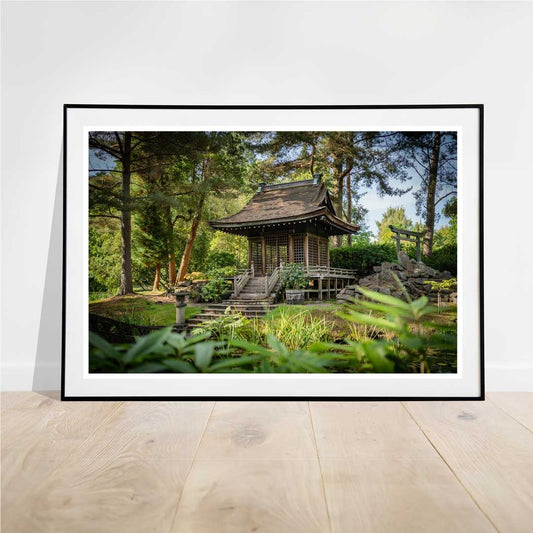 Japanese Peace Garden, Landscape Photography Prints, Wall Art
