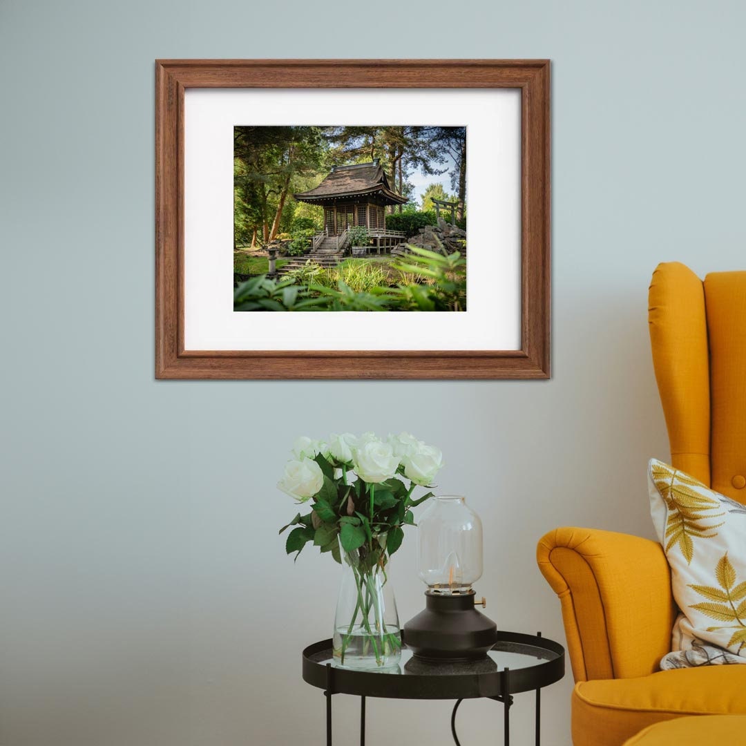 Japanese Peace Garden, Landscape Photography Prints, Wall Art