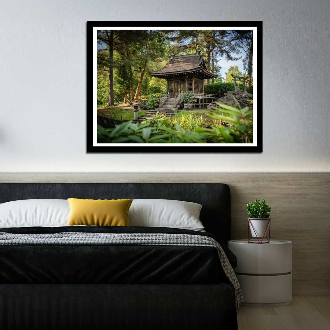 Japanese Peace Garden, Landscape Photography Prints, Wall Art
