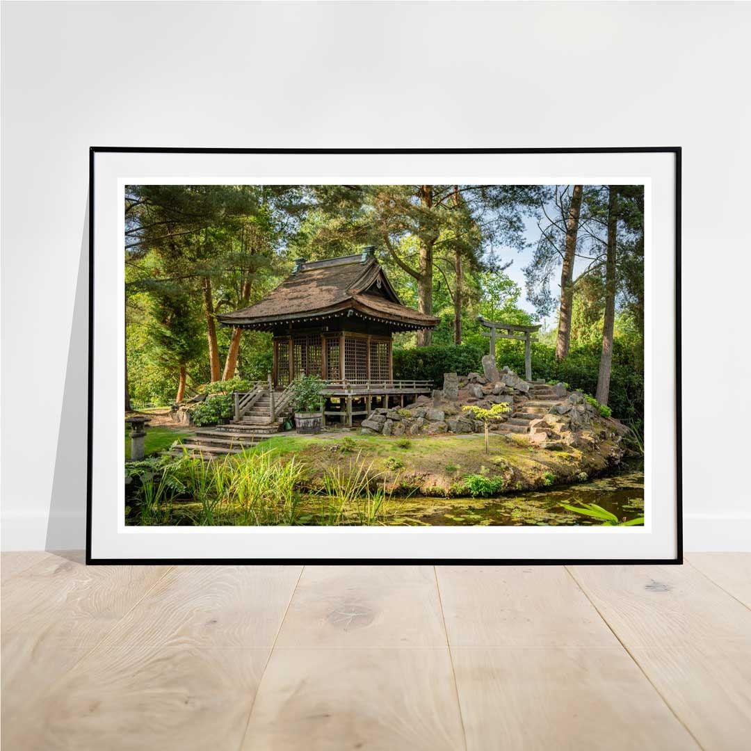 Japanese Peace Garden, Landscape Photography Prints, Wall Art