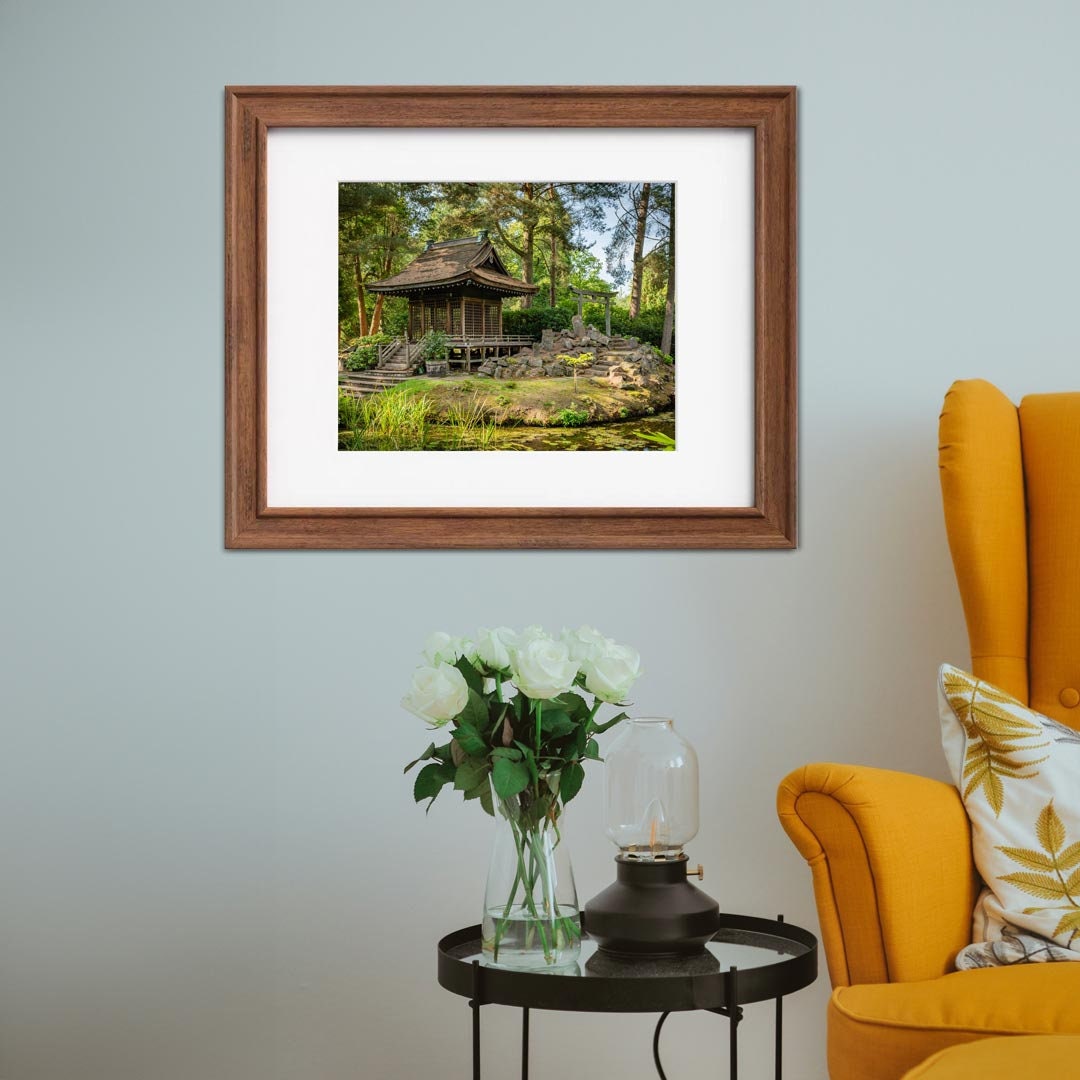 Japanese Peace Garden, Landscape Photography Prints, Wall Art