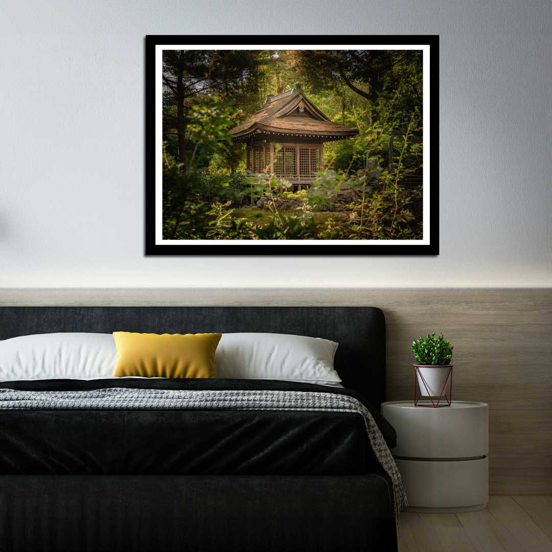 Japanese Peace Garden, Landscape Photography Prints, Wall Art