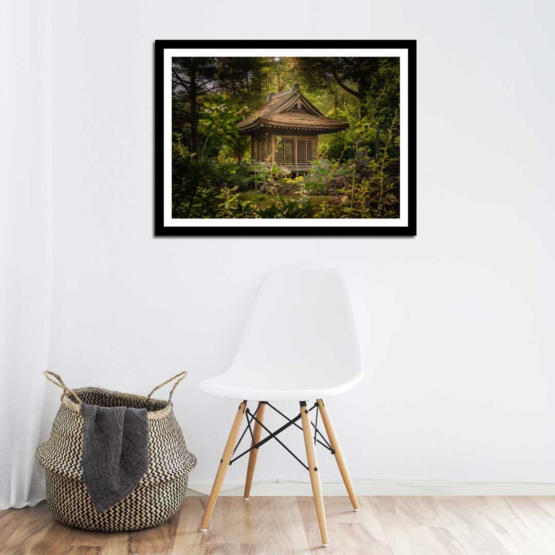 Japanese Peace Garden, Landscape Photography Prints, Wall Art