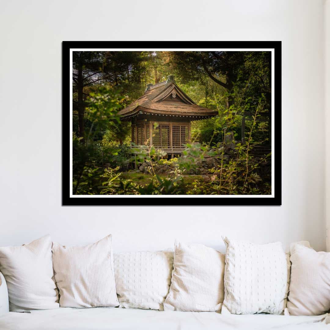 Japanese Peace Garden, Landscape Photography Prints, Wall Art
