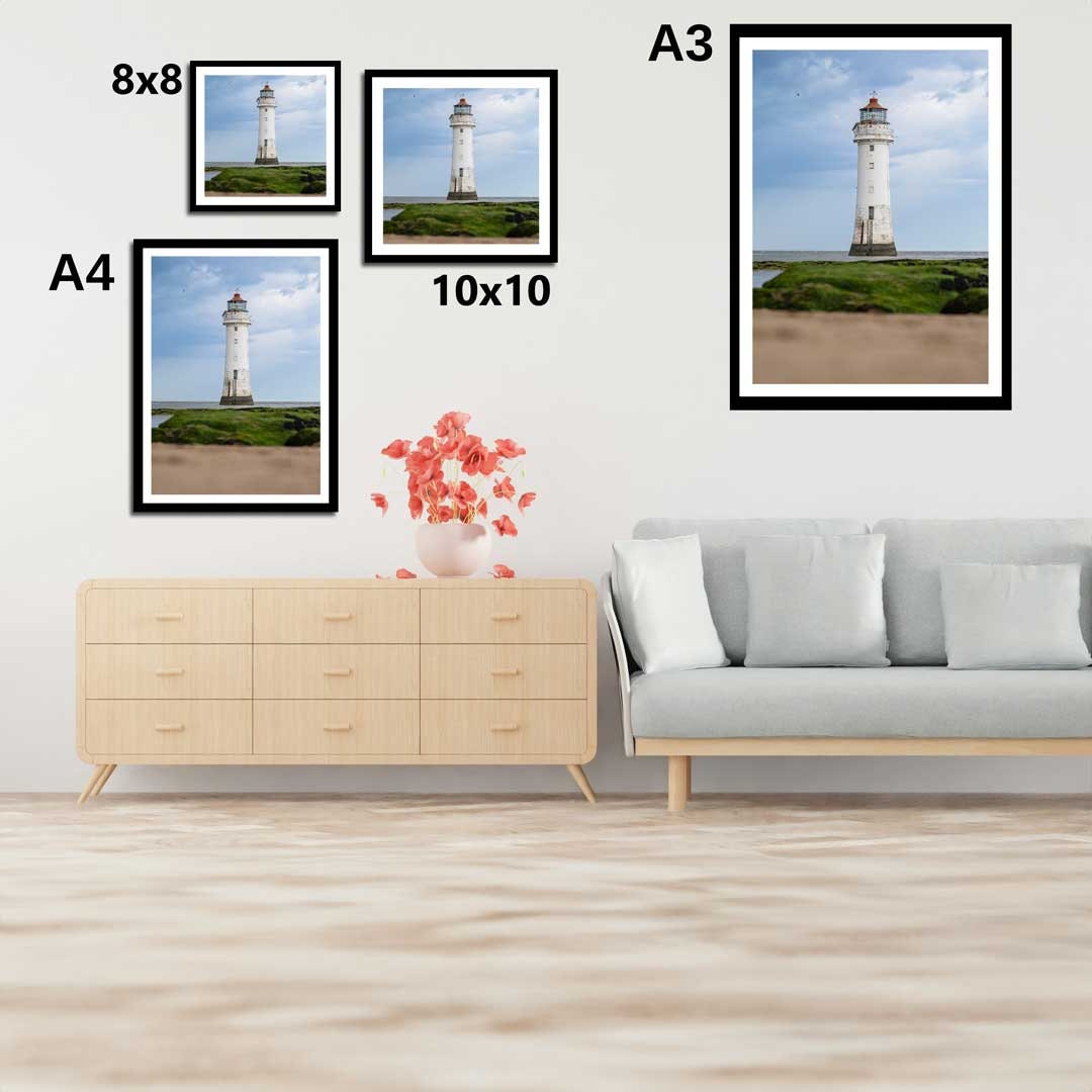 Lighthouse Fine Art Print, Wall Print, Travel Photography, Nautical Decor