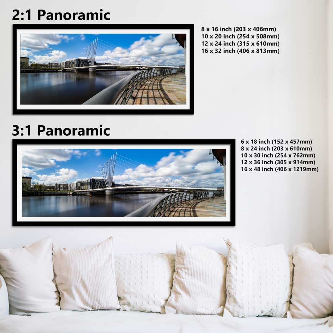 Salford Quays Manchester, Media City Footbridge, Manchester Photographic Print, Architectural Urban Art Photography