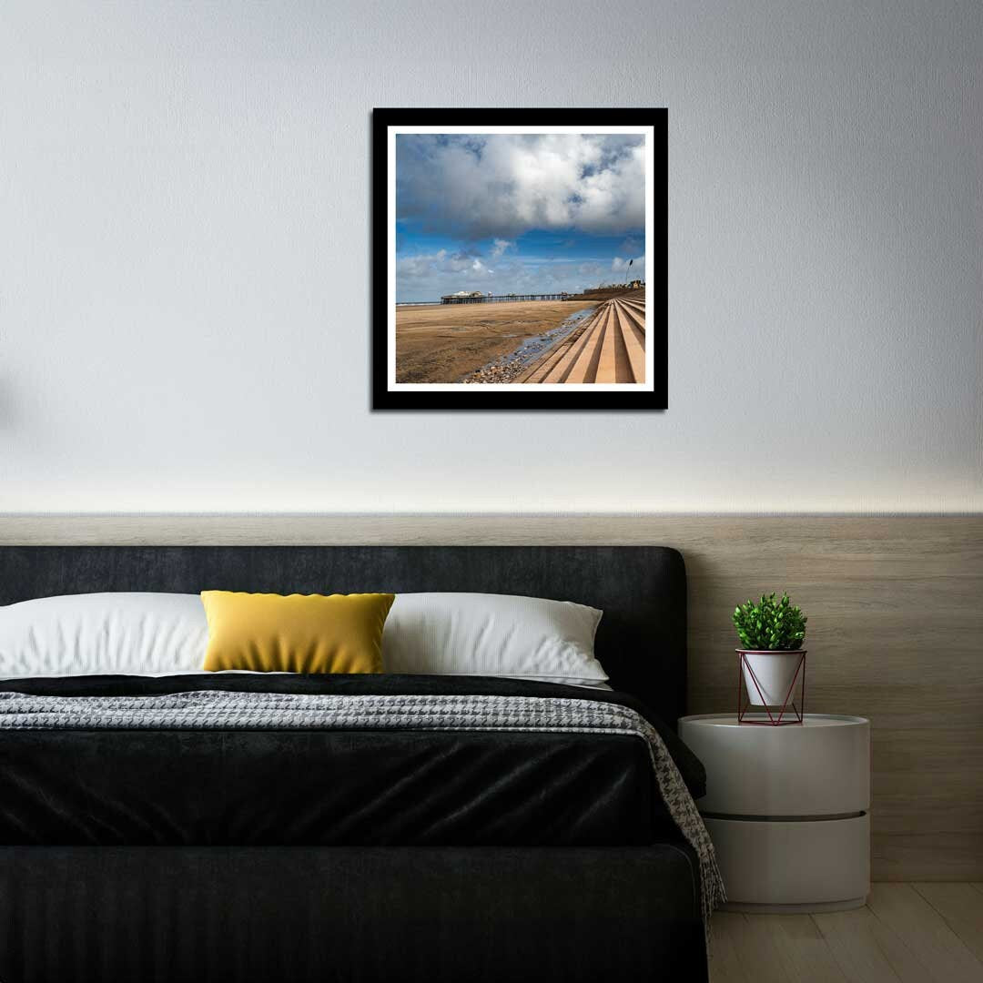 Blackpool Square Print, Landscape Photography Prints, Wall Art